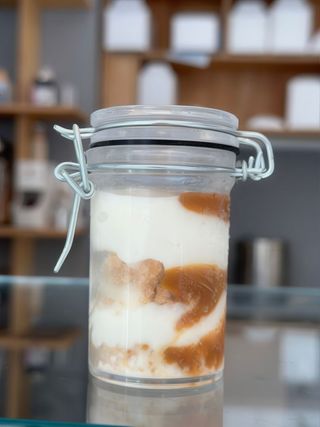 Barattolino gelato caramello