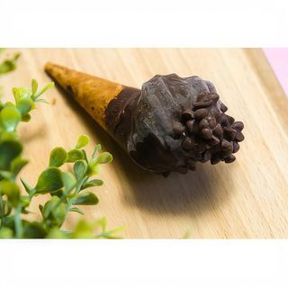 Mini cono gelato Fondente - al pezzo