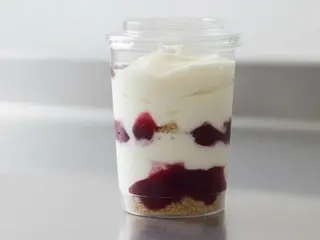 Barattolino gelato Cheesecake ai Frutti di Bosco