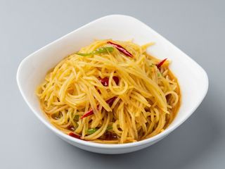 Julienne di patata agropiccante