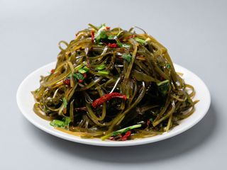 Alghe in salsa agropiccante