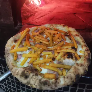 Wurstel e patatine
