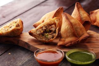 20. Chicken samosa