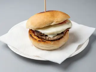 Menù bacon cheeseburger