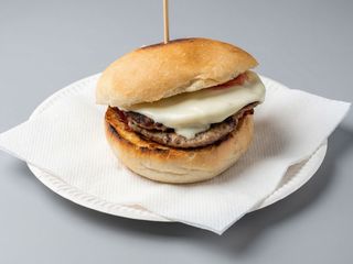 Menù bacon cheeseburger