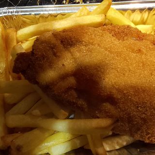 Lubiascha con patatine