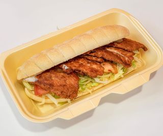 Barbecue burger menù