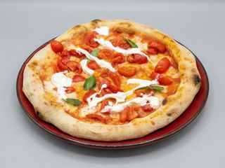 Pizza bicolore