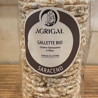 Gallette grano saraceno e riso