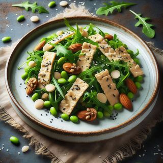 Tagliata alla Soia (piatto vegano)