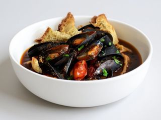 Zuppa di Cozze alla Cagliaritana