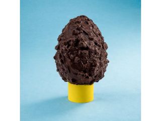 Uovo pralinato cioccolato fondente e nocciole - 400g