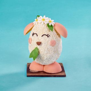 Uovo decorato Flora la Pecora - 500g