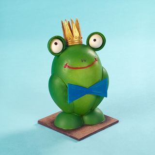 Uovo decorato Arturo il Rospo - 500g