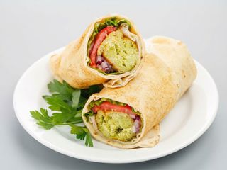 Piadina di falafel