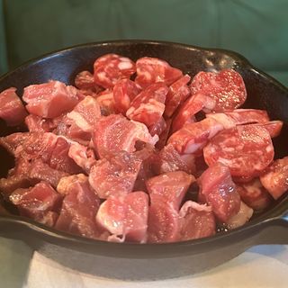 Salame e prosciutto crudo sott'olio