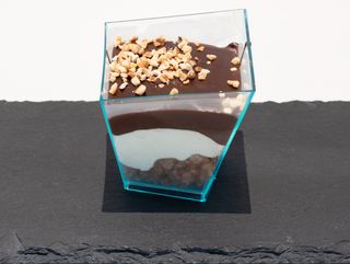 Monoporzione cremino nocciola vegano