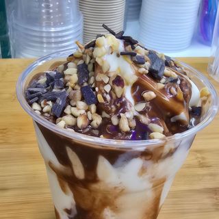 Yogurt affogato in coppa maxi