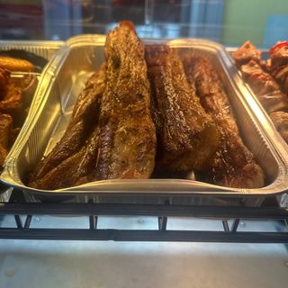 Costine di maiale con patate