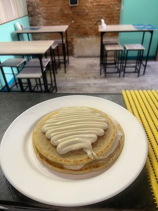 Pancake dolce cioccolato Bianco 