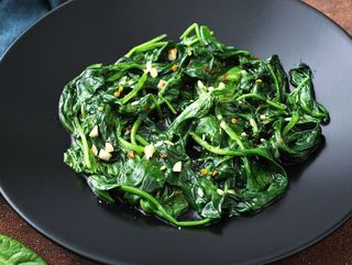 Spinaci a vapore
