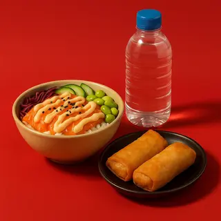 POKE + INVOLTINI PRIMAVERA 2PZ + BIBITA