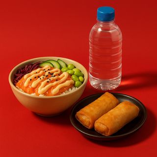 POKE + INVOLTINI PRIMAVERA 2PZ + BIBITA