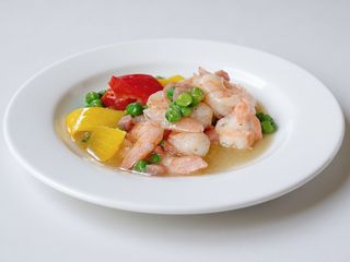 203 Gamberi saltati in cinque colori