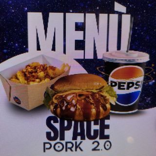 Space pork 2.0 menù