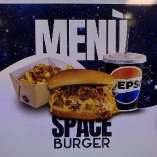 Space burger menù