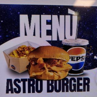 Astro burger menù