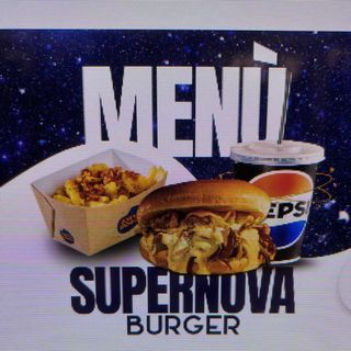 Supernova Burger Menù