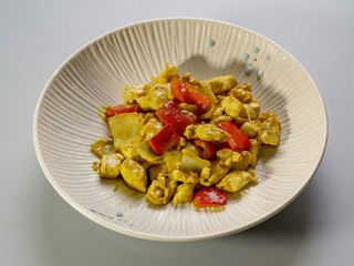 Pollo al curry