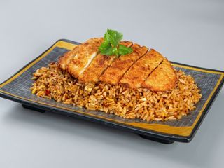 Fried Rice Pollo Crispy