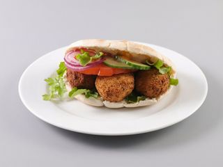 Panino falafel menù