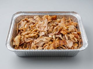 Vaschetta solo carne kebab piccola