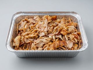 Vaschetta solo carne kebab grande