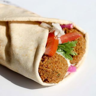 Piadina falafel