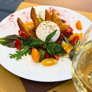 Burrata Siccagno e Basilico