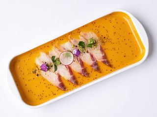 Carpaccio branzino - 4 pezzi