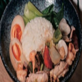 Riso coperto ai frutti di fare