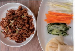 59 Maiale saltato con salsa di soia dolce