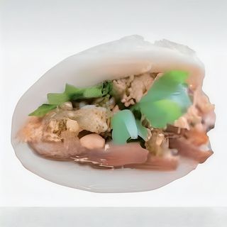 8 Bao con maiale e arachidi