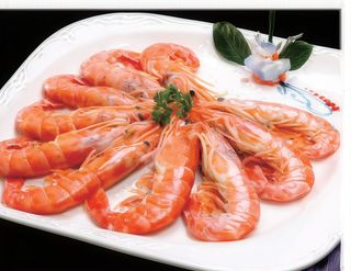 11 Gamberi bolliti salati