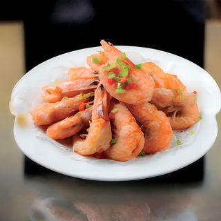 78 Gamberi fritti saltati con sale e pepe