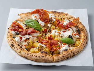 Pizza della signora