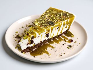 Cheesecake al pistacchio