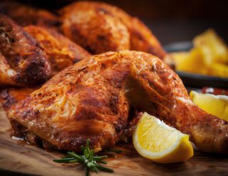 Piatto cosce di pollo