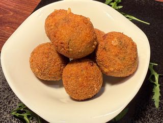 Polpettine fritte di carne frollata