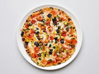 Verdure al forno rotonda